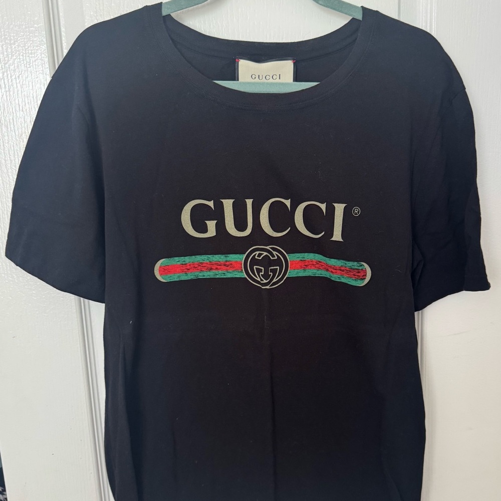 Gucci Classic Black Tee